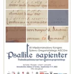 XII miedzynarodowy kongres spiewu gregorianskiego