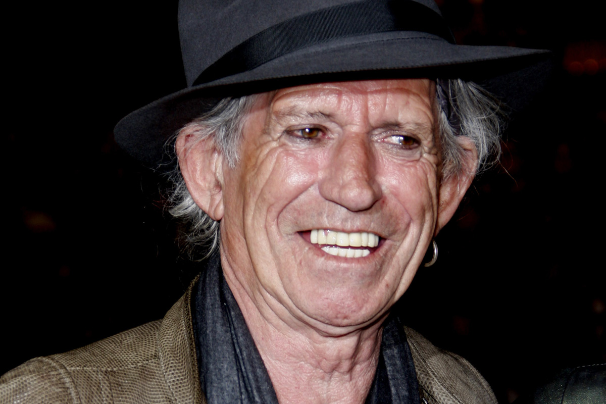 Keith Richards w 2011 roku (fot. Tinseltown / Shutterstock.com)