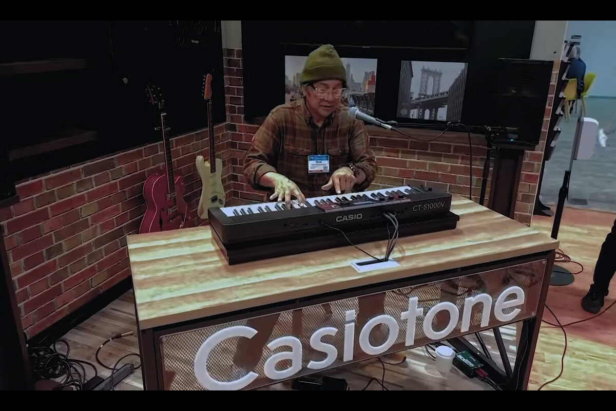 Money Mark opowiada co lubi w keyboardzie Casio CT-S1000V
