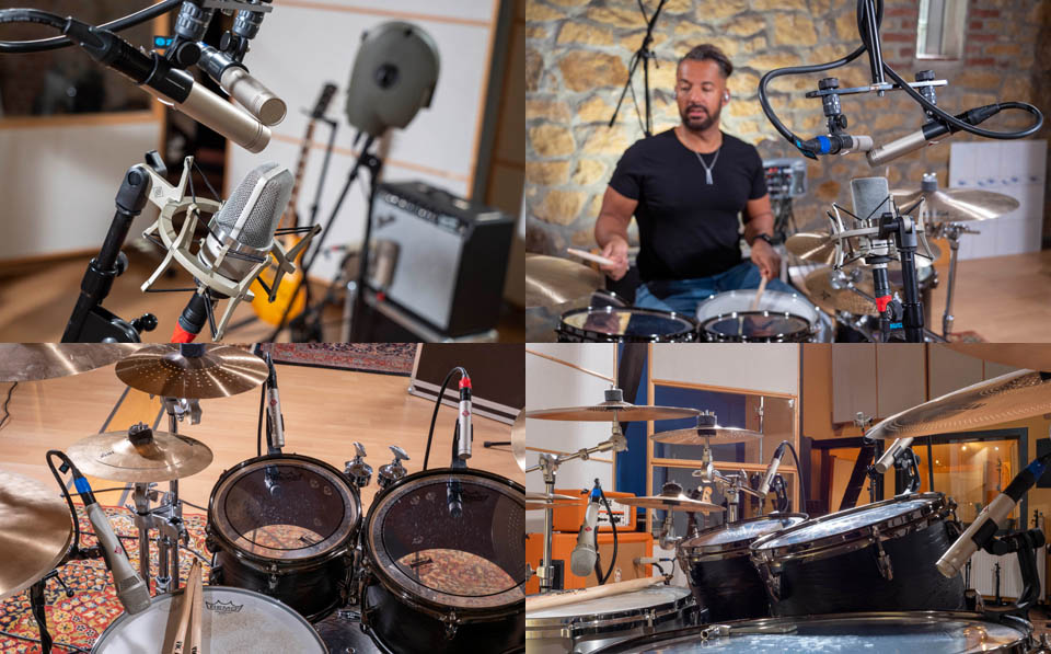 Neumann „Recording Drums” (fot. Georg Neumann GmbH)