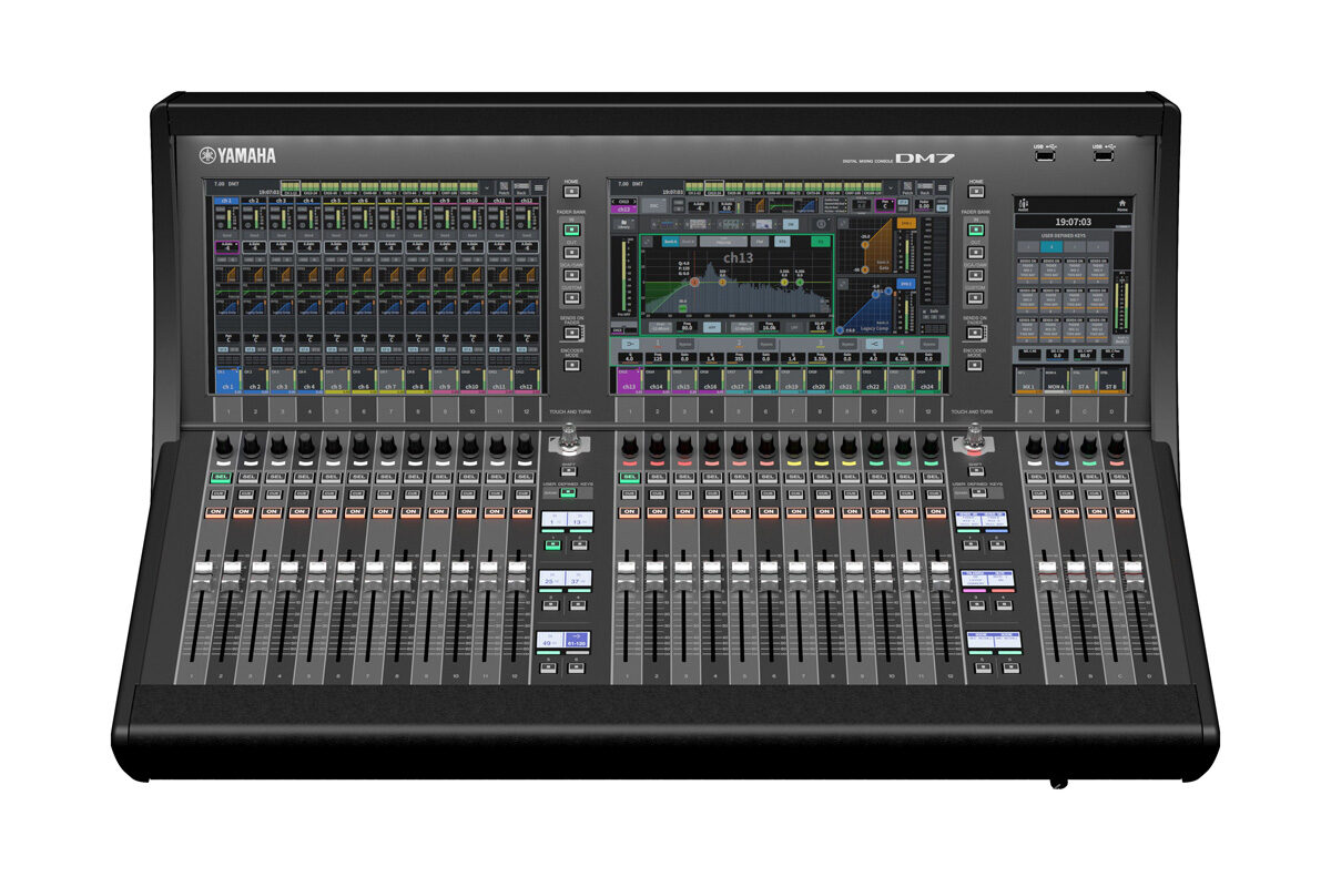 Nowy firmware dla mikserów Yamaha DM7