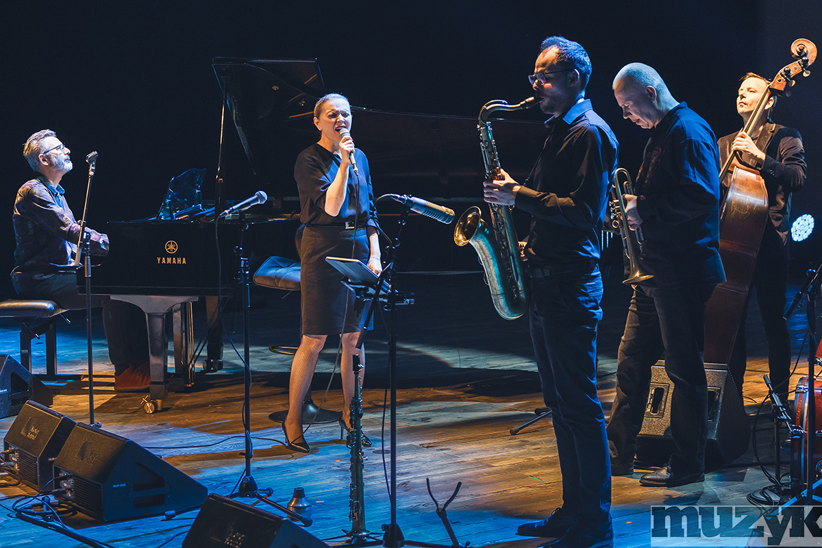 Piotr Wojtasik Quintet Anna Maria Jopek (fot. Sobiesław Pawlikowski)