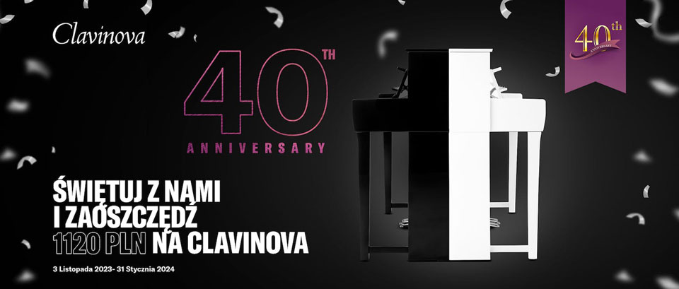 Yamaha Clavinova 40th Anniversary promocja (fot. Yamaha Music Europe)