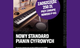 Trwa promocja pianina cyfrowego Yamaha P-145