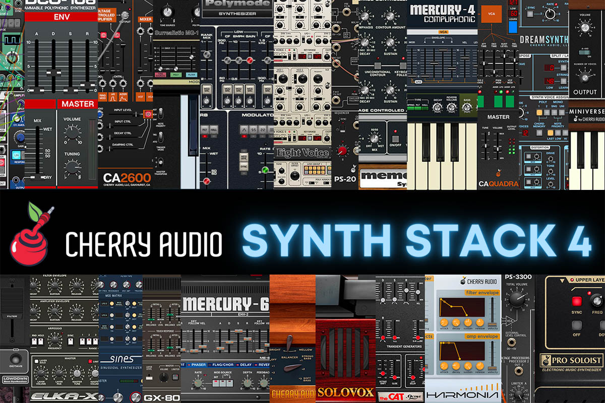 Cherry Audio Synth Stack 4 (fot. Cherry Audio)