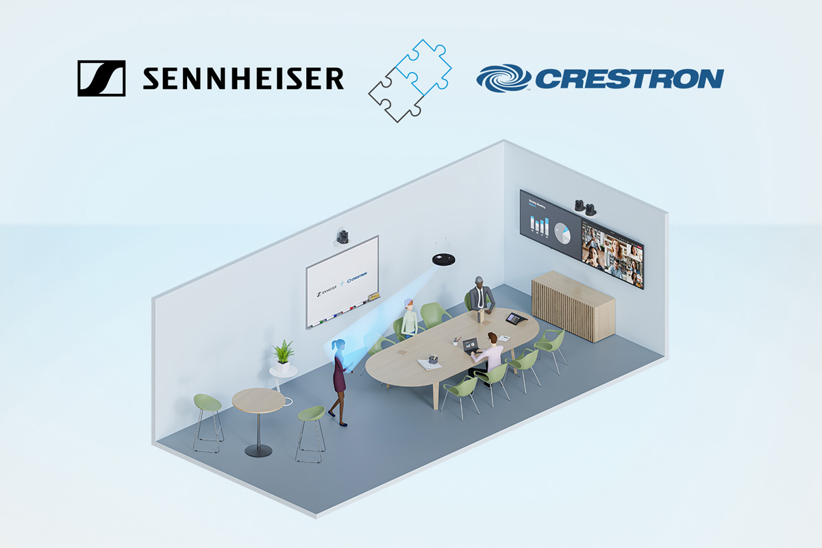 Sennheiser TeamConnect Medium Crestron Automate VX (fot. Sennheiser)