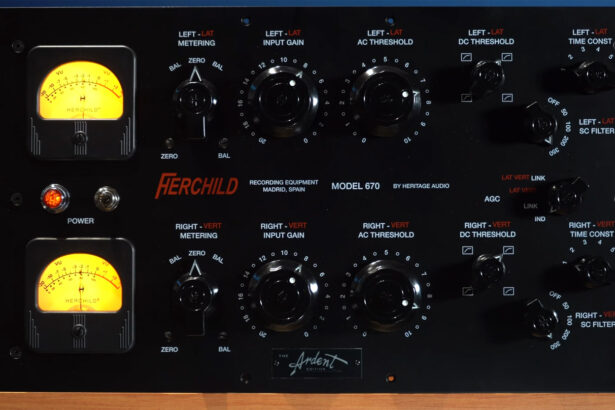 Heritage Audio HERCHILD Model 670 Ardent Edition (fot. YouTube / Heritage Audio)