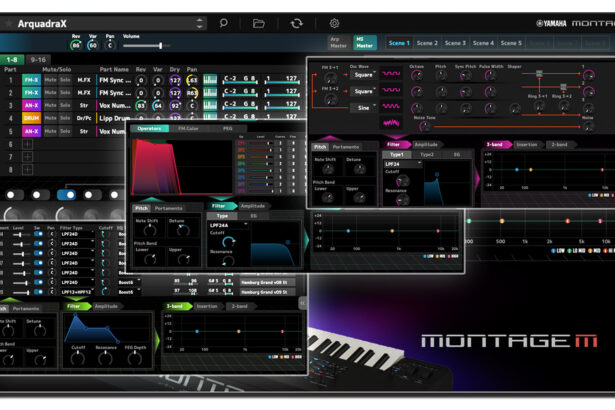 Yamaha Expanded Softsynth Plugin for MONTAGE M (fot. Yamaha)