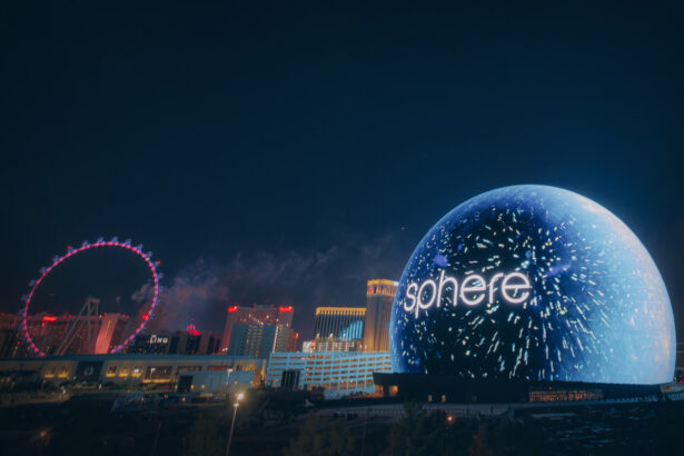 Sphere w Las Vegas (fot. Sphere Entertainment)