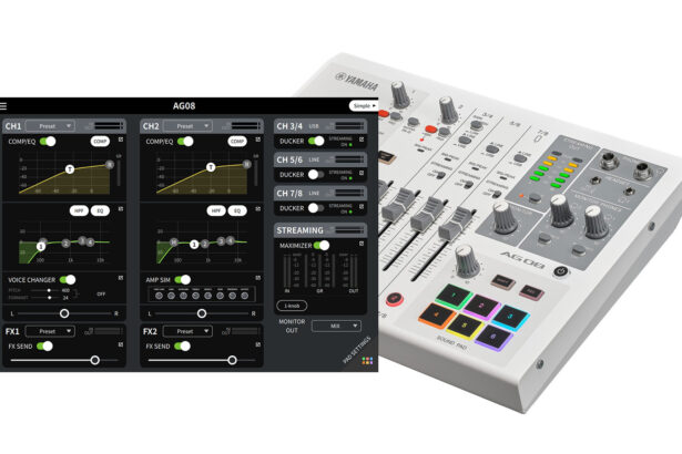 Yamaha AG08 & AG08 Controller (fot. Yamaha Pro Audio)