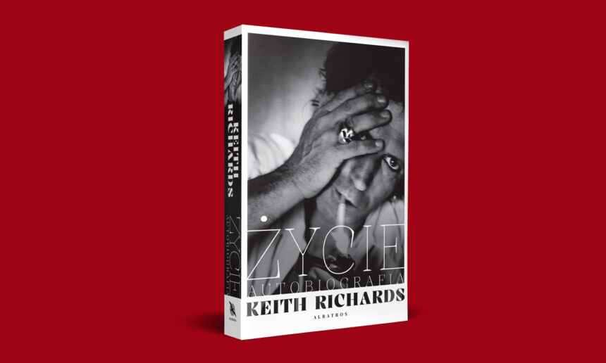 Keith Richards „Życie. Autobiografia” (fot. Wydawnictwo Albatros)