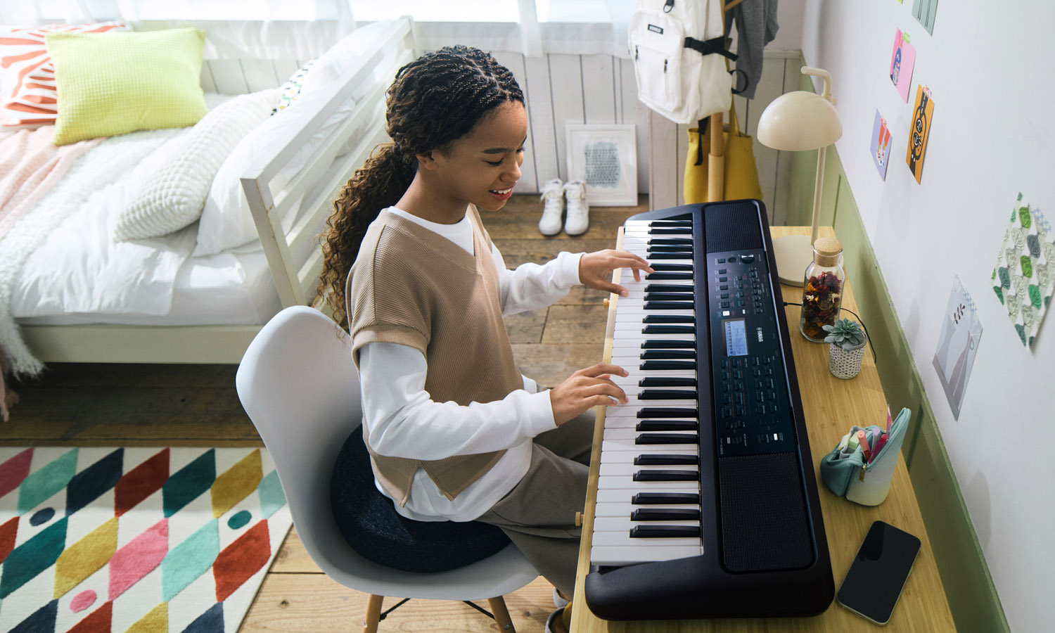 Yamaha PSR-E383 (fot. Yamaha)