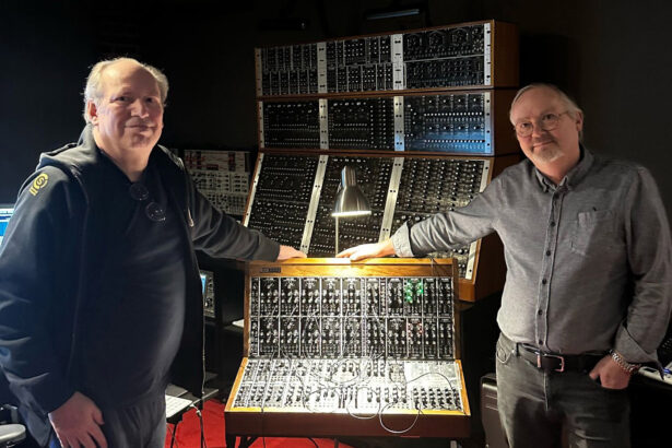 Hans Zimmer i Allan J. Hall oraz AJHSynth The RadioPhonic (fot. AJHSynth)