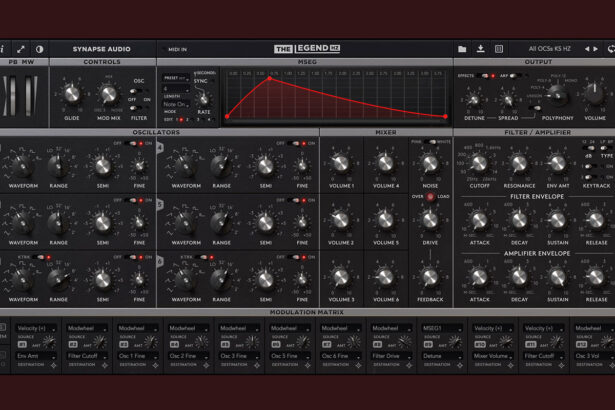 Synapse Audio The Legend HZ (fot. Synapse Audio)
