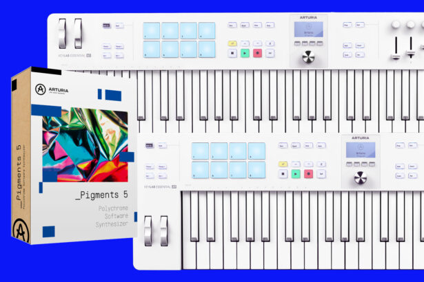 Arturia KeyLab Essential mk3 Alpine White + Pigments (fot. Arturia)