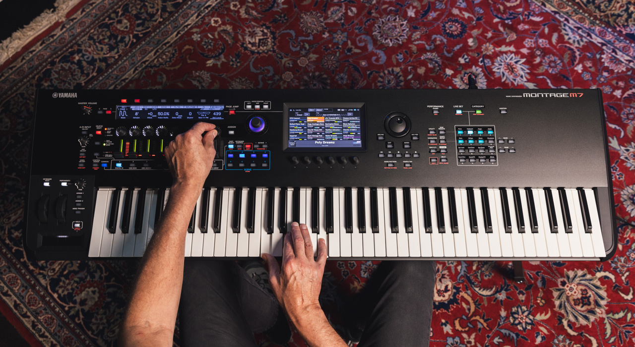 Yamaha MONTAGE M (fot. Yamaha)
