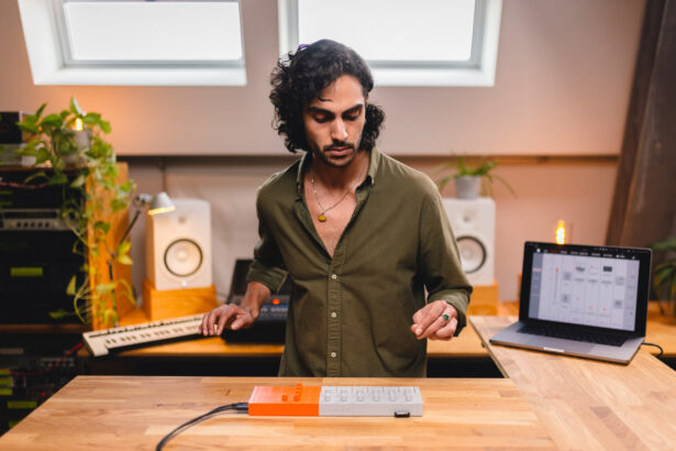 Rosbeh & Yamaha SEQTRAK (fot. Yamaha)