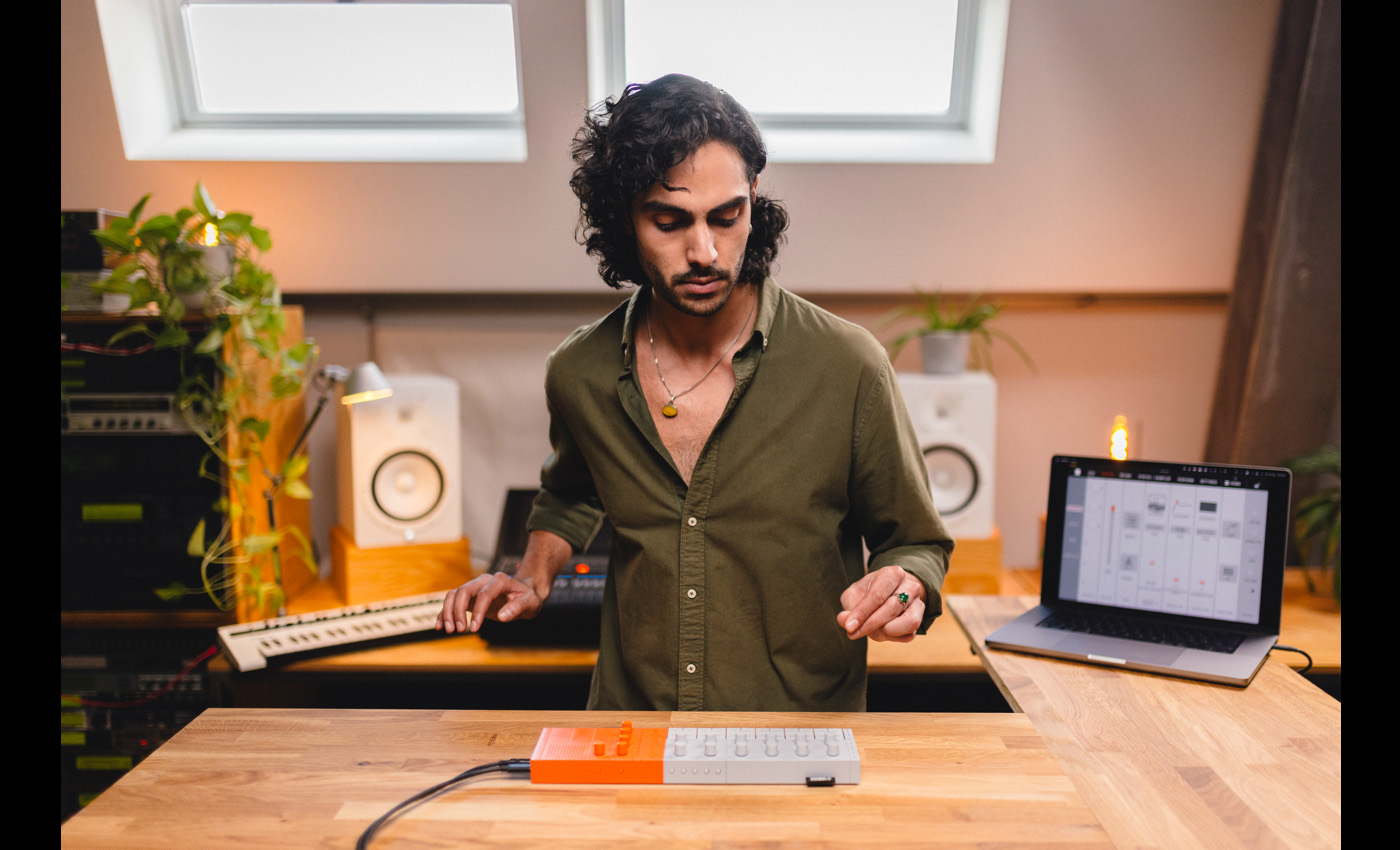 Rosbeh & Yamaha SEQTRAK (fot. Yamaha)