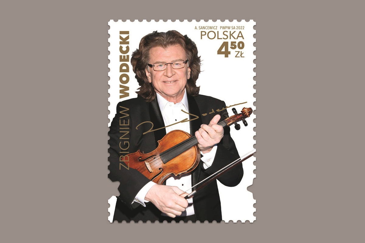Zbigniew Wodecki „Gwiazdy polskiej muzyki” (mat. prasowe Poczty Polskiej)