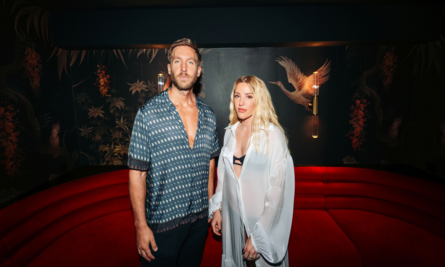 Calvin Harris i Ellie Goulding (mat. prasowe Sony Music Entertainment Poland)
