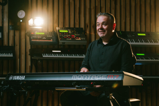 Manuele Montesanti & Yamaha MONTAGE M7 (fot. Yamaha)