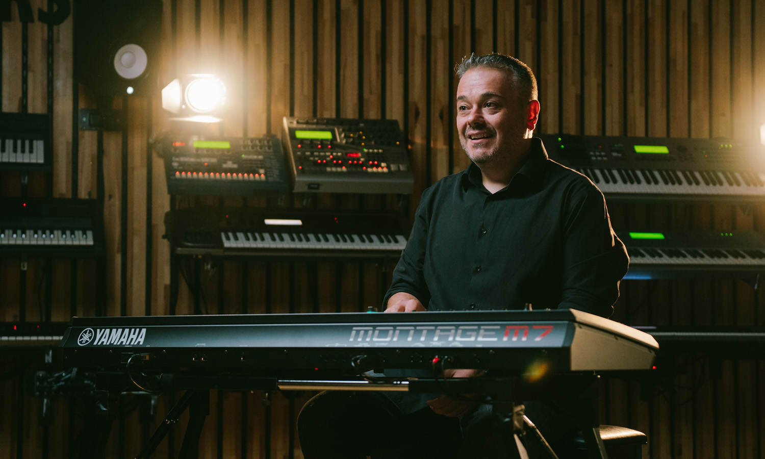 Manuele Montesanti & Yamaha MONTAGE M7 (fot. Yamaha)
