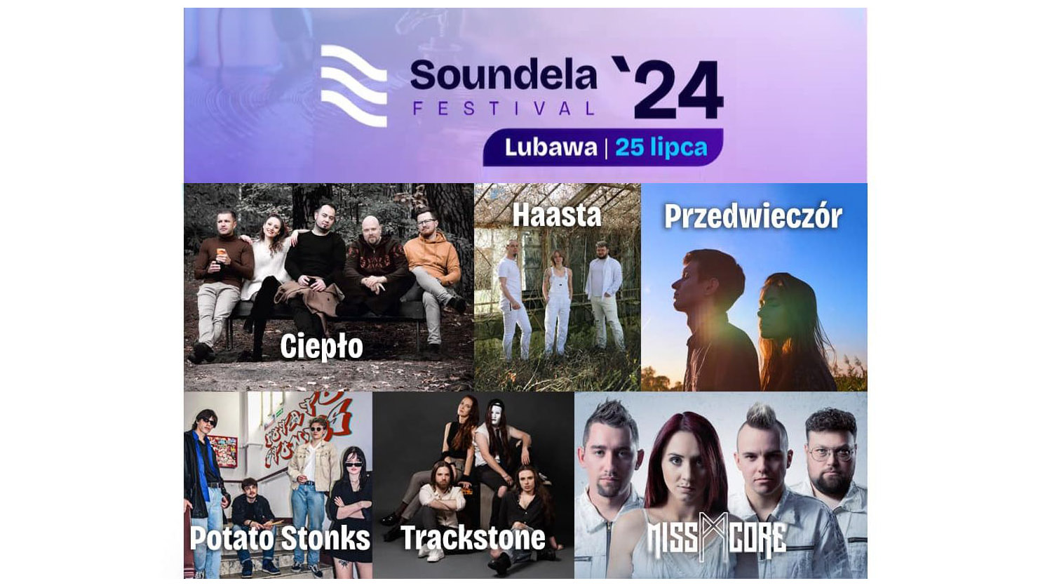 finaliści konkursu Soundela Festival 2024 (mat. organizatora)