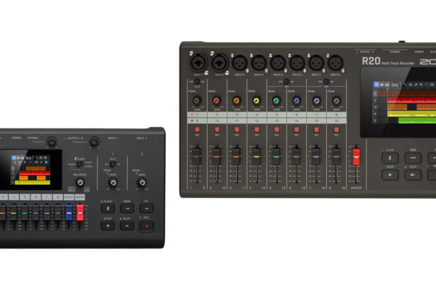 ZOOM R20 i R12 MultiTrak (fot. ZOOM Corporation)