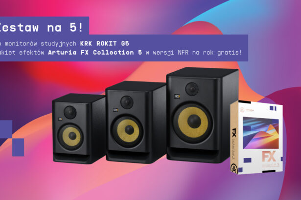 KRK ROKIT G5 + Arturia FX Collection 5 (fot. Audiotech)
