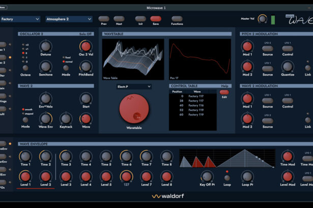Waldorf Microwave 1 Plugin (fot. Waldorf Music)