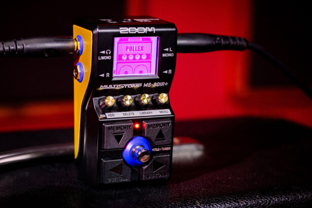 ZOOM MS-80IR+ MultiStomp (fot. ZOOM Corporation)