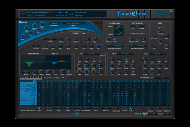 Rob Papen PowerChord (fot. Rob Papen Inspiration Soundware)