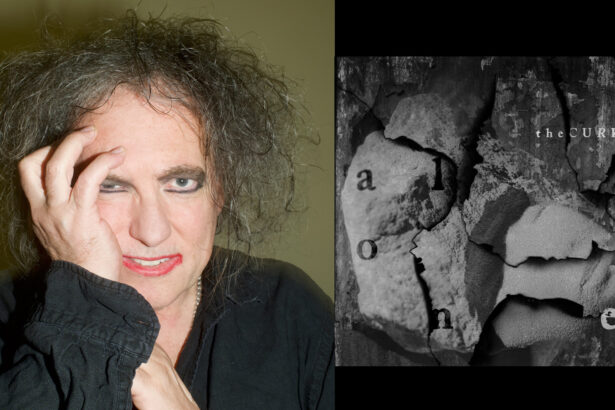 Robert Smith (fot. Sam Rockman) / The Cure „Alone” (fot. Lost Music Limited)