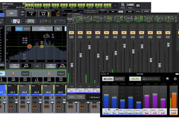 DM7 Editor DM7 StageMix MonitorMix (fot. Yamaha)