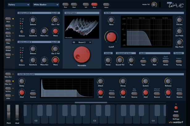 Waldorf Microwave 1 for iPad (fot. Waldorf Music)