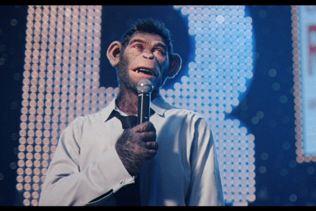 kadr z filmu „Better Man. Niesamowity Robbie Williams” (mat. prasowe Monolith Films)
