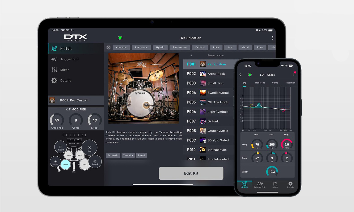 Yamaha DTX Touch (fot. Yamaha)