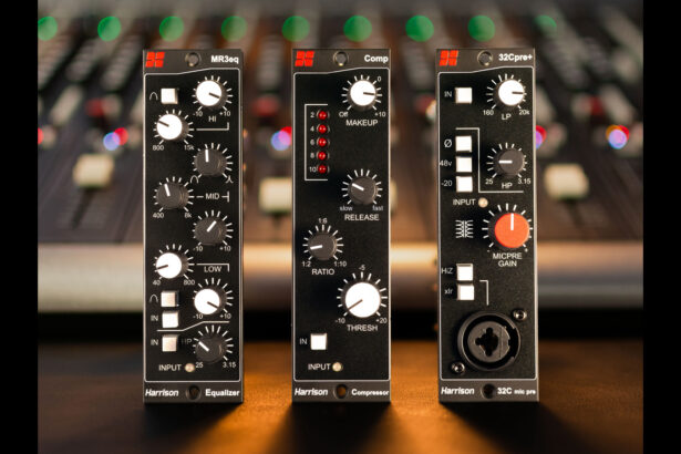 Harrison Audio 32Cpre+ MR3eq Comp (fot. Harrison Audio)
