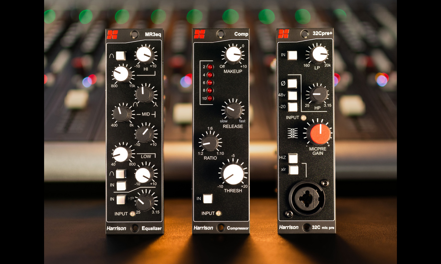 Harrison Audio 32Cpre+ MR3eq Comp (fot. Harrison Audio)