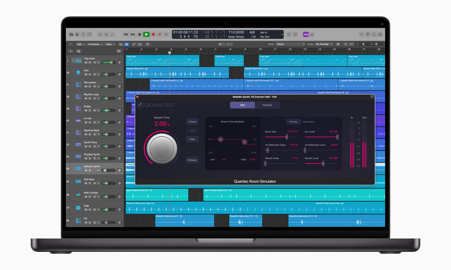 Logic Pro for Mac 11.1 (fot. Apple)