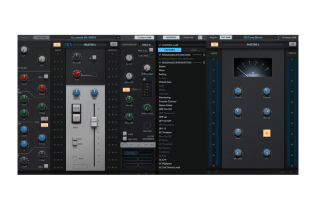 SSL 360° Link & SSL 360° Link Bus Compressor (fot. Solid State Logic)