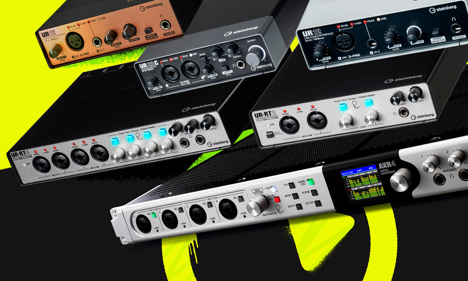 interfejsy audio Steinberg (fot. Steinberg)