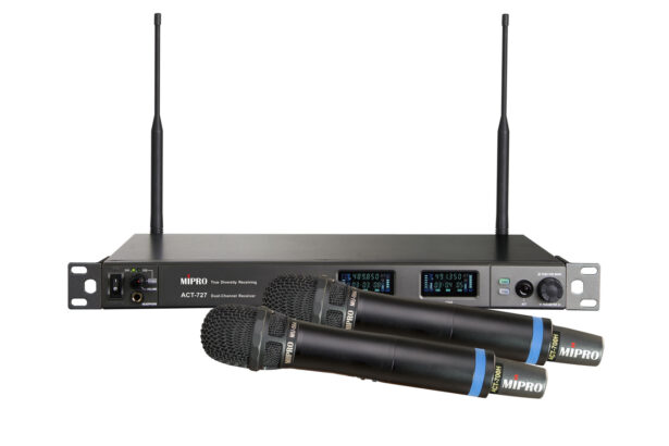 MIPRO ACT 727 / ACT 700 H ×2 (fot. Mipro)