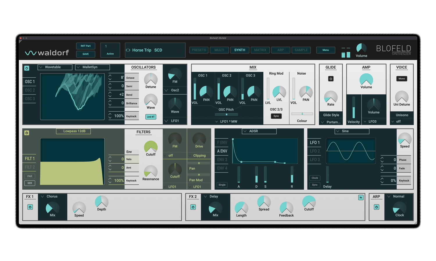 Waldorf Blofeld Plugin (fot. Waldorf )