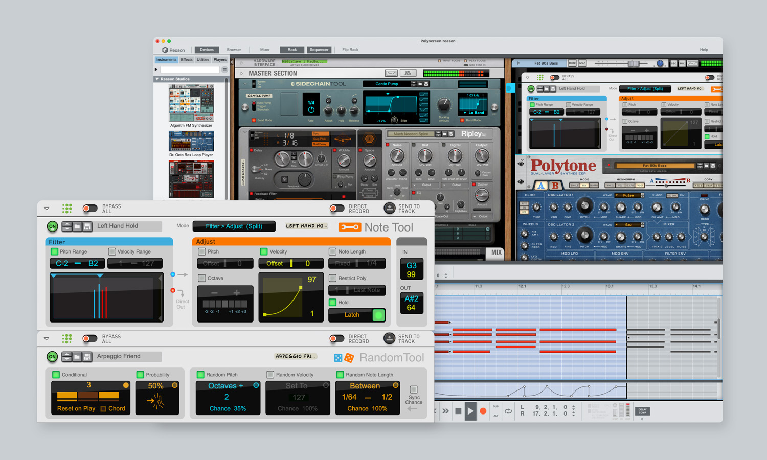 Reason 13.1 (fot. Reason Studios)
