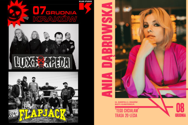 Luxtorpeda Flapjack Ania Dąbrowska @ Klub Studio (mat. prasowe organizatora)