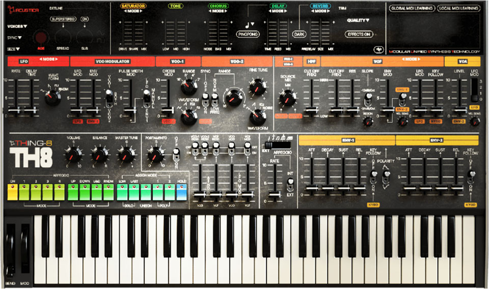 Acustica Audio Thing TH8 (fot. Acustica Audio)