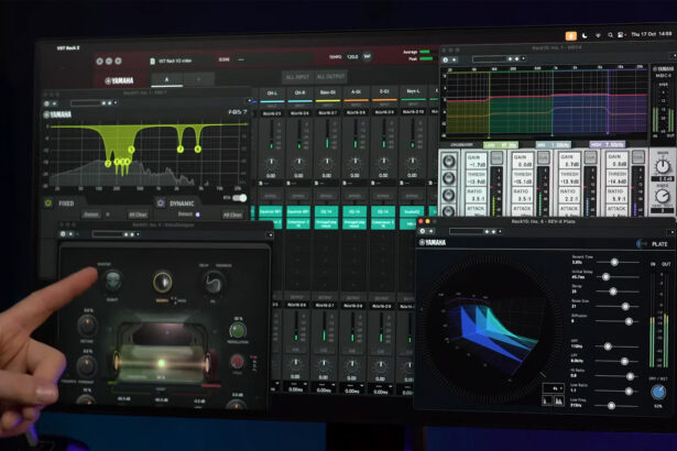 Yamaha VST Rack V2 plug-iny (fot. YouTube / Yamaha Global)