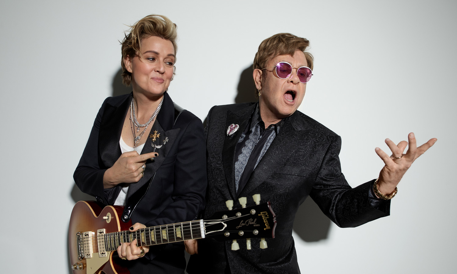 Elton John & Brandi Carlile „Who Believes In Angels?” (fot. Peggy Sirota)