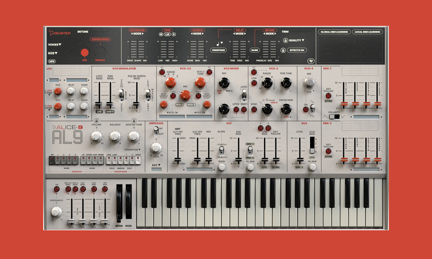 Acustica Audio Alice9 (fot. Acustica Audio)